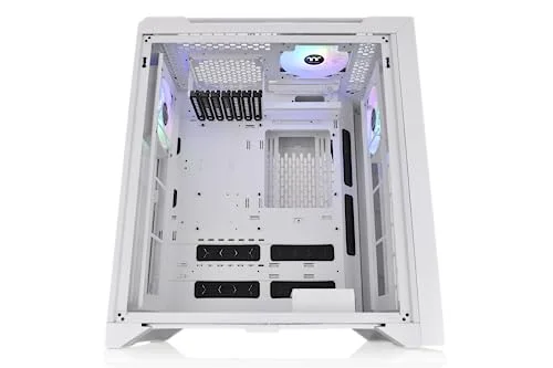 Boitier PC sans alimentation - THERMALTAKE CTE C700 TG ARGB Snow (Blanc) - GrandeTour - Format E-ATX - vue 3
