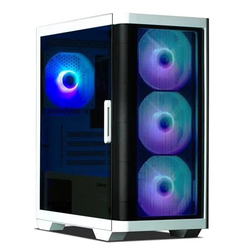 Zalman M4 ARGB Blanc 4 ventilateurs 120mm Mini-Tour Micro-ATX