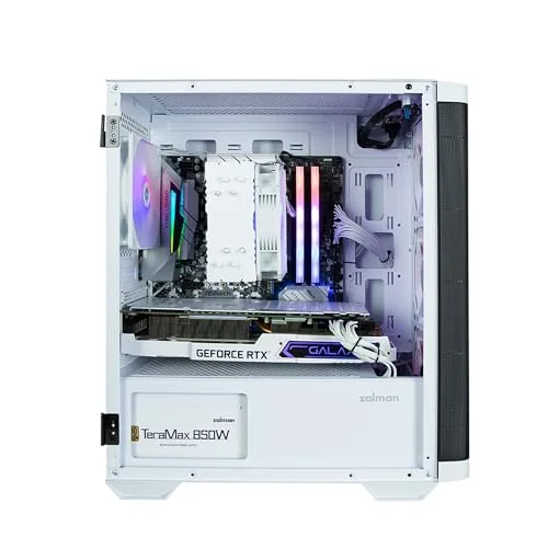 Boitier PC sans alimentation - ZALMAN M4 ARGB (Blanc) - Moyen tour - Format M-ATX - vue 7