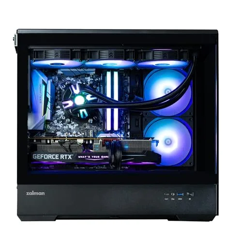 Boitier PC sans alimentation - ZALMAN P30 (Noir) - Mini tour - Micro-ATX - Ventilateurs ARGB - vue 3
