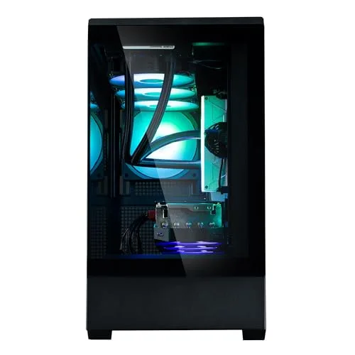 Boitier PC sans alimentation - ZALMAN P30 (Noir) - Mini tour - Micro-ATX - Ventilateurs ARGB - vue 6