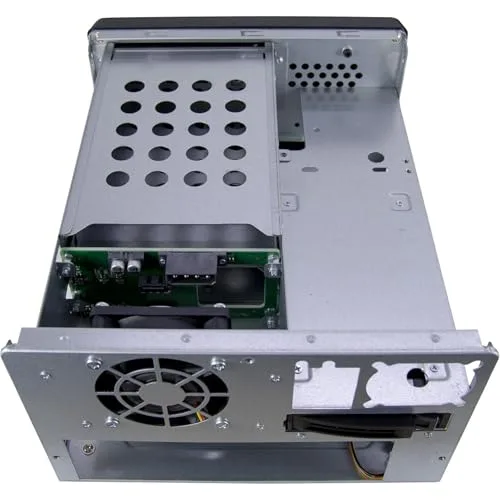 Boîtier PC SFF - Inter-Tech - SC-2100 - Noir - Mini-ITX - 2 baies internes - 1 ventilateur 60 mm - vue 5