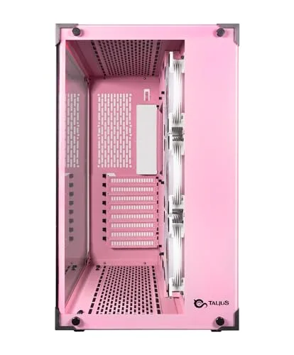 Boîtier PC - Talius - Cronos RGB - ATX - 3 ventilateurs - Rose - vue 5
