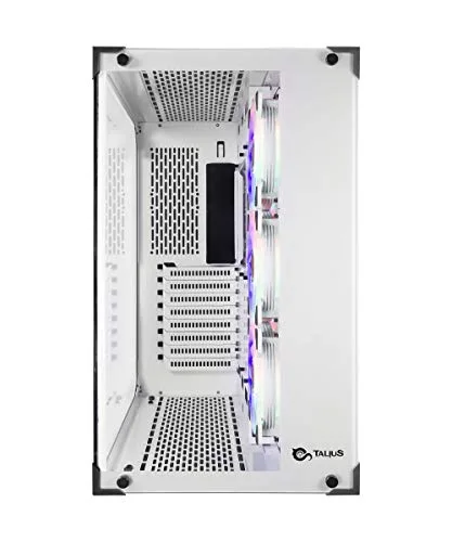 Boîtier PC - Talius - Cronos RGB ATX - Blanc - Éclairage RGB - Compatible ATX/Micro-ATX/Mini-ITX - vue 3