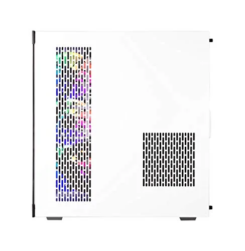 Boîtier PC - Talius - Cronos RGB ATX - Blanc - Éclairage RGB - Compatible ATX/Micro-ATX/Mini-ITX - vue 7