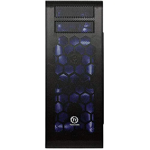 Boîtier PC - THERMALTAKE - Core V71 - Pleine tour - ATX étendu - Noir - USB/Audio - vue 2
