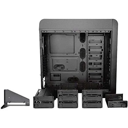 Boîtier PC - THERMALTAKE - Core V71 - Pleine tour - ATX étendu - Noir - USB/Audio - vue 3