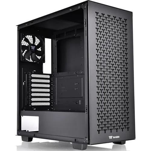Boîtier PC - Thermaltake - Divider 300 TG Air - Noir - 2 ventilateurs - Fenêtre latérale - vue 2