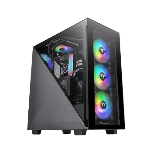 Thermaltake Divider 300 TG ARGB Noir Midi Tower 3x 120mm ARGB