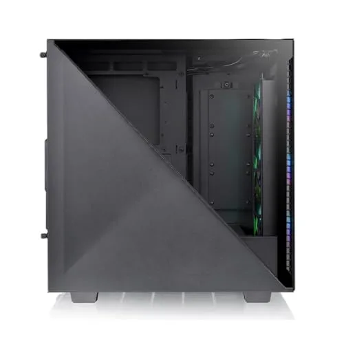 Boîtier PC - THERMALTAKE - Divider 300 TG ARGB - Noir - Midi Tower - 3x 120 mm Ventilateurs - vue 2