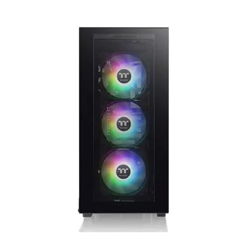 Boîtier PC - THERMALTAKE - Divider 300 TG ARGB - Noir - Midi Tower - 3x 120 mm Ventilateurs - vue 5