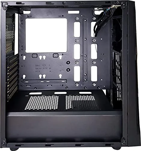 Boîtier PC - Xilence - Xilent Blade - Noir - Verre trempé - Éclairage RGB - vue 4