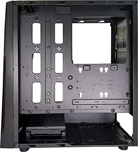 Boîtier PC - Xilence - Xilent Blade - Noir - Verre trempé - Éclairage RGB - vue 5