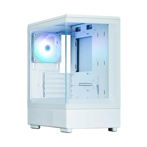 Zalman P10 Namu Blanc Micro-ATX avec 3 ventilateurs 120mm A-RGB