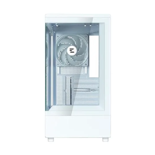 Boîtier PC - ZALMAN - P10 - Mini tour - M-ATX - Blanc - Verre trempé - USB-C et A-RGB - vue 4
