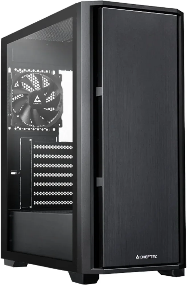 Chieftec AS-02B-TG-OP mATX - vue 2