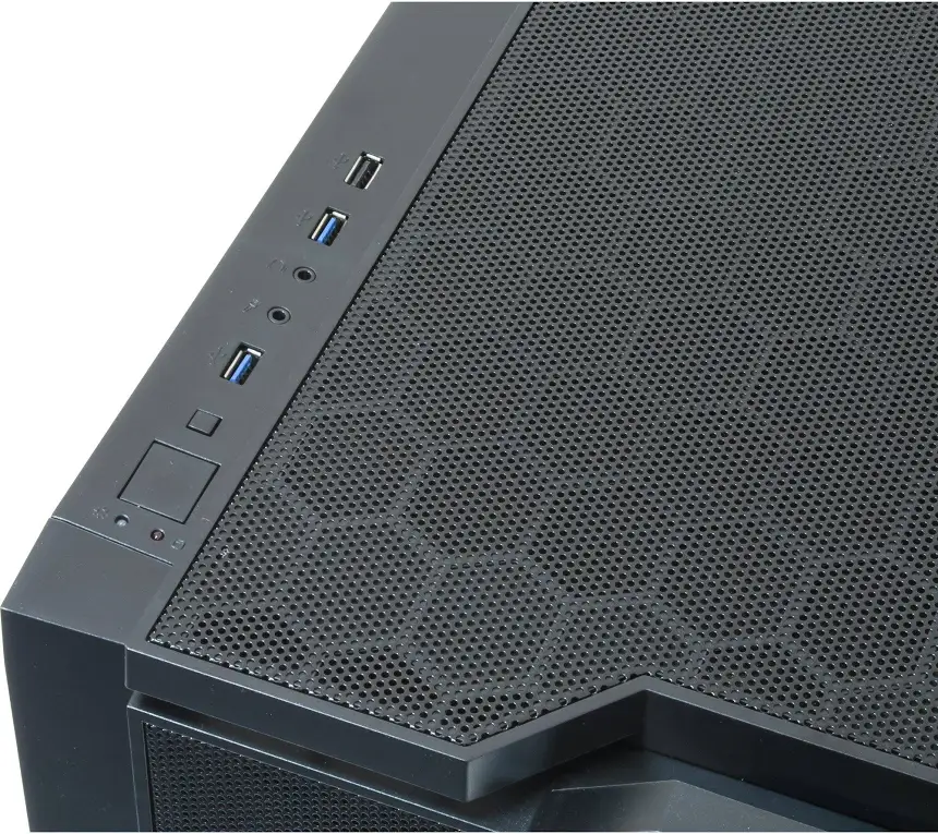 Chieftec CI-01B-OP mATX Black - vue 3