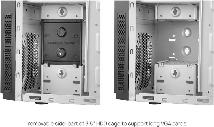 Chieftec HC-10B-OP mATX - vue 5