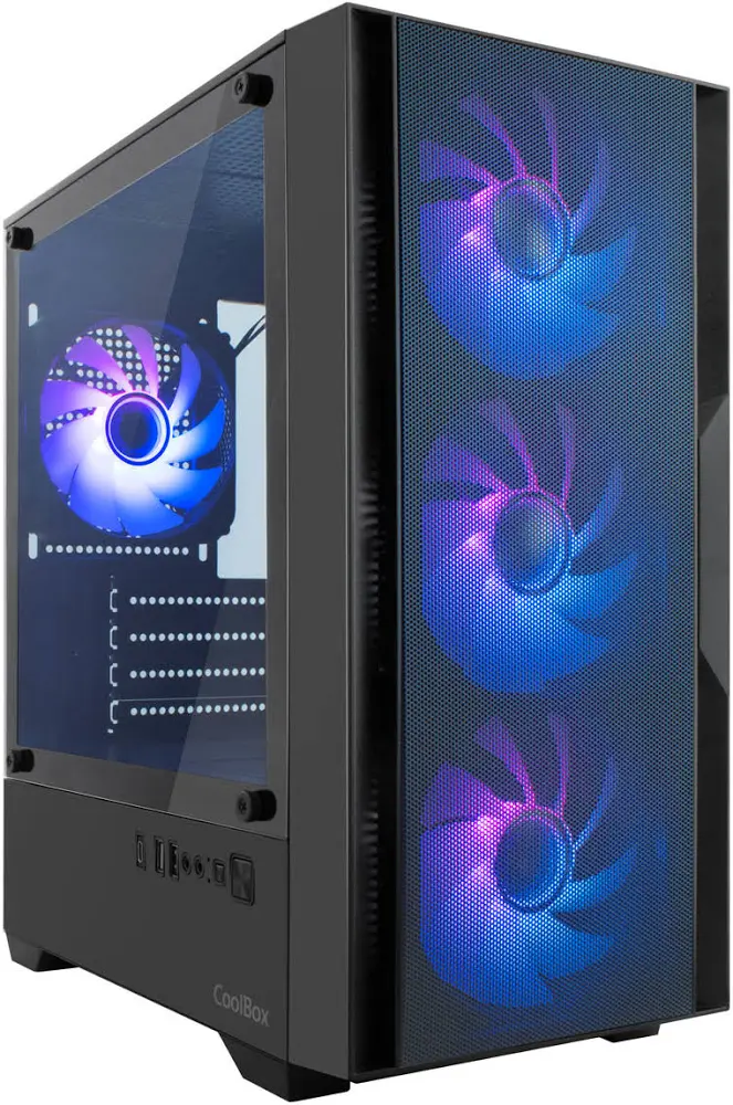 Coolbox GM220 MPFusion mATX RGB - vue 5