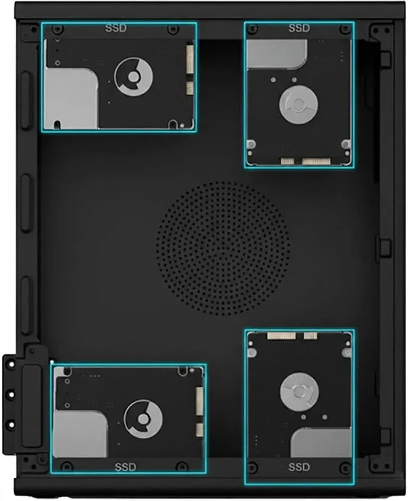 CoolBox T100 Slim mATX - vue 3