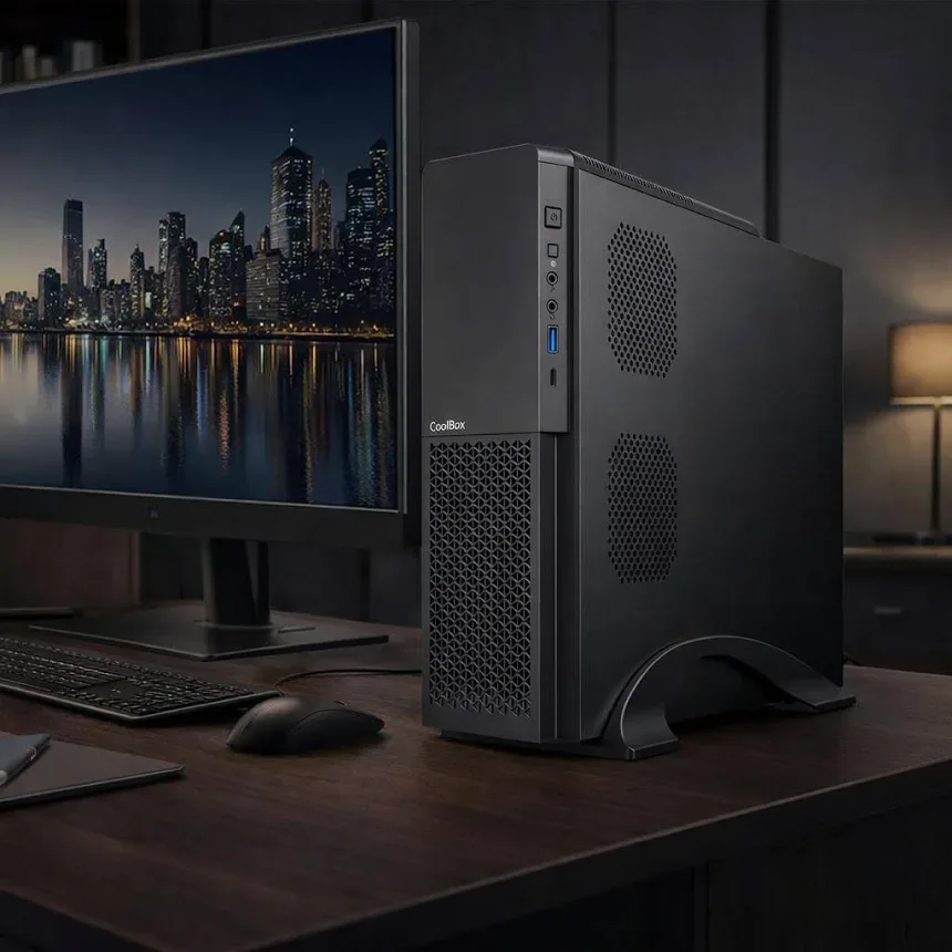 CoolBox T313 Slim mATX - vue 4