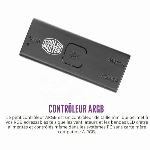 Cooler Master MasterBox MB520 ARGB ATX - vue 8
