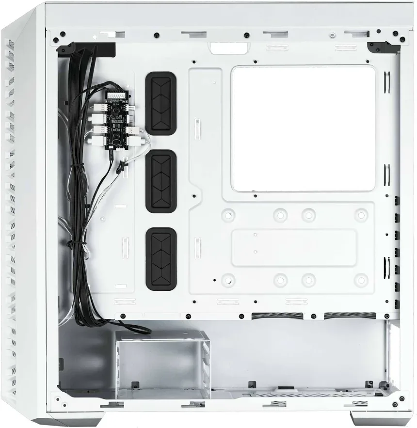 Cooler Master MasterBox MB520 TG ATX White - vue 4