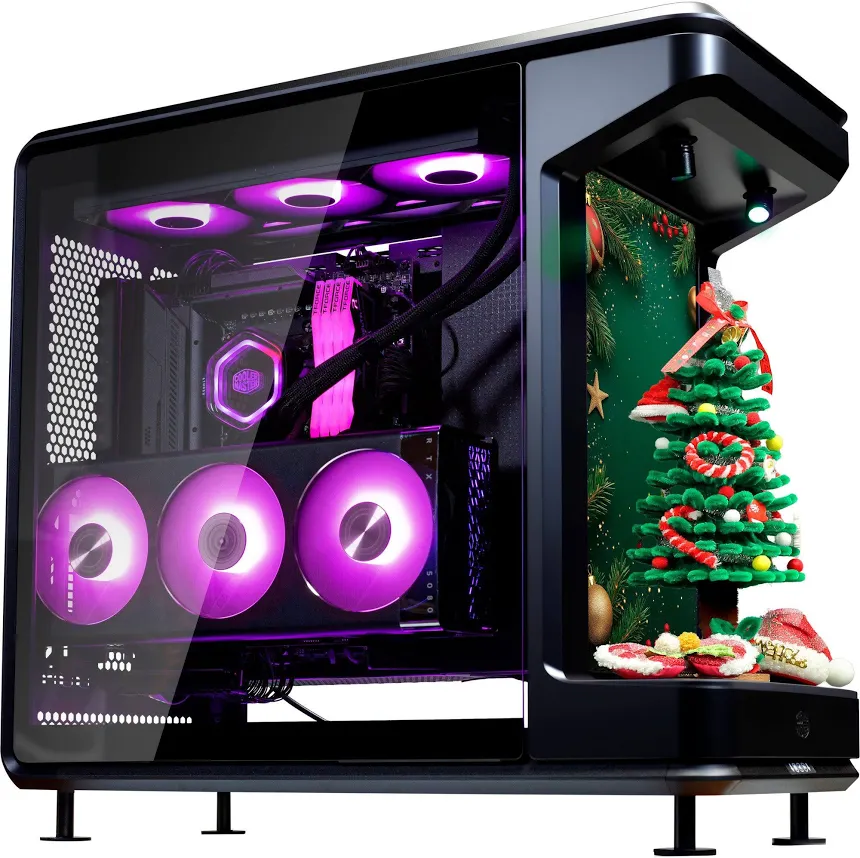 Cooler Master MasterFrame 360 Stage LCD - vue 4