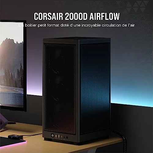 Corsair 2000D Airflow ITX - vue 2