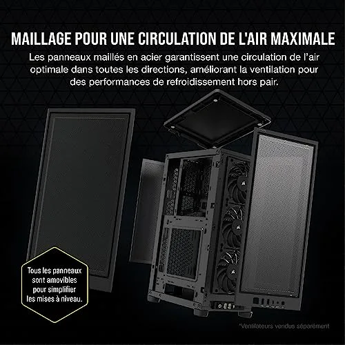 Corsair 2000D Airflow ITX - vue 3