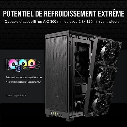Corsair 2000D Airflow ITX - vue 5