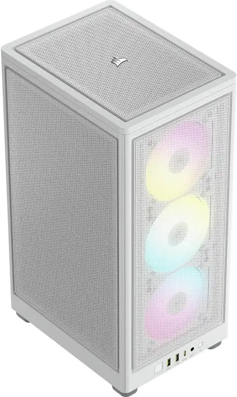 Corsair 2000D Airflow mITX RGB White - vue 3