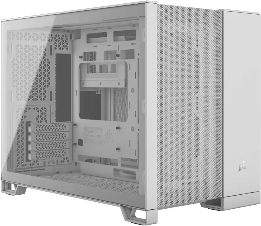 Corsair 2500D AIRFLOW White mATX - vue 2
