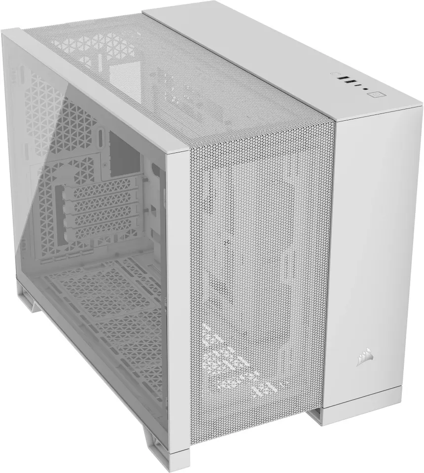 Corsair 2500D AIRFLOW White mATX - vue 3