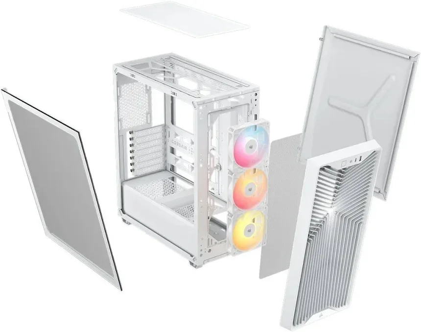 Corsair 3200D RS ARGB White ATX - vue 2