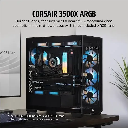 Corsair 3500X ATX RGB - vue 2