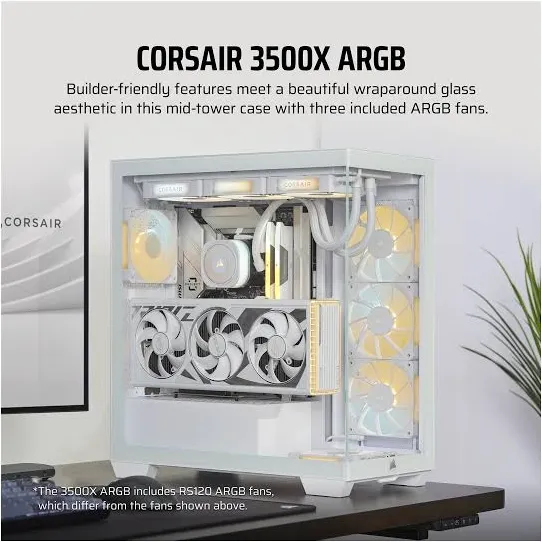 Corsair 3500X ATX RGB - vue 2