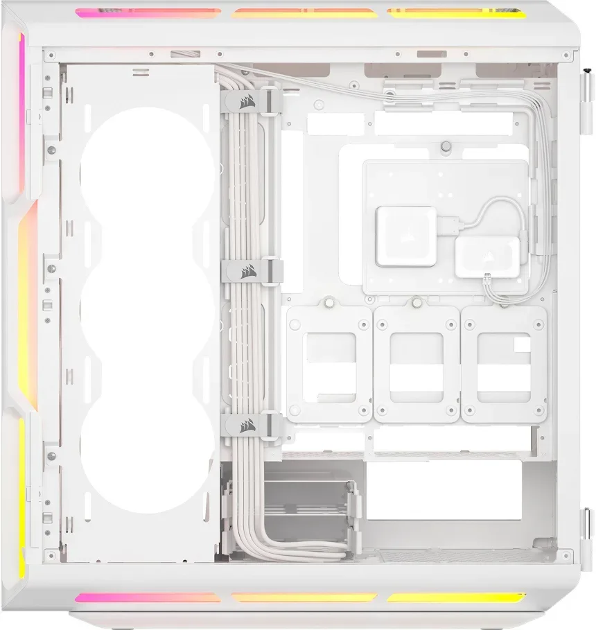 Corsair 5000T LX E-ATX RGB White - vue 5