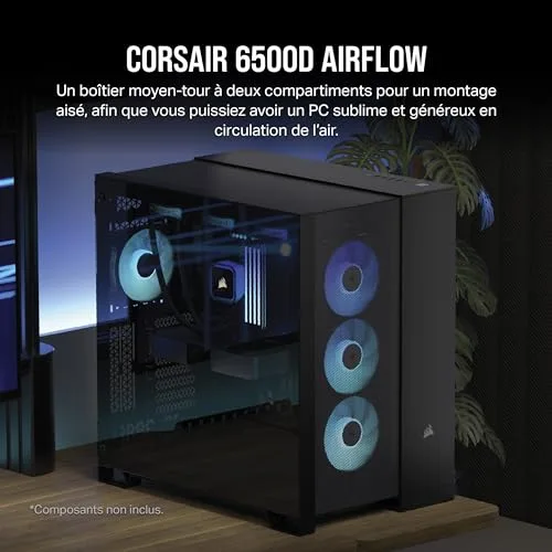 Corsair 6500D Airflow ATX - vue 2