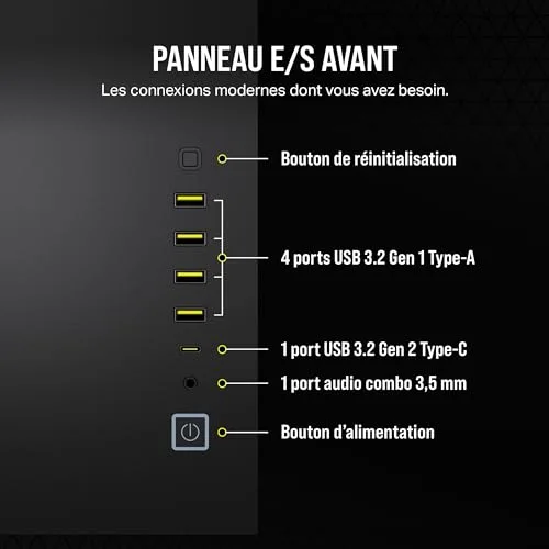 Corsair 6500D Airflow ATX - vue 9