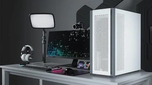 CORSAIR Boîtier PC 7000D AIRFLOW Verre Trempé - Blanc (CC-9011219-WW) - vue 9
