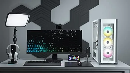 CORSAIR Boîtier PC iCUE 7000X RGB Verre Trempé - Blanc (CC-9011227-WW) - vue 9