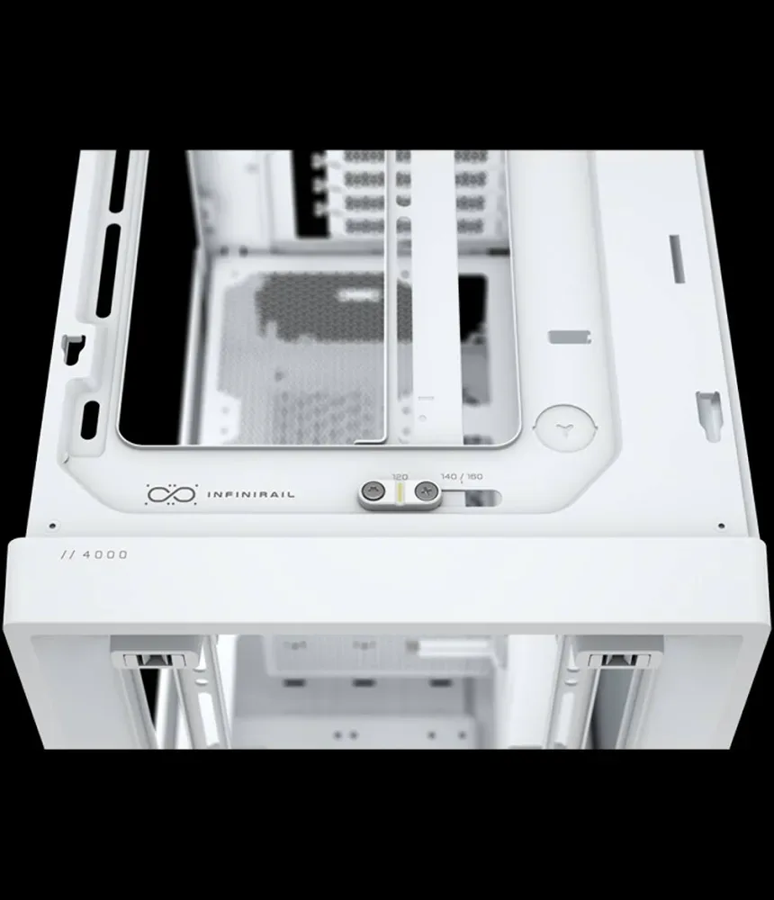Corsair FRAME 4000D ATX White - vue 2