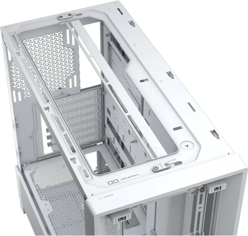 Corsair FRAME 4000D ATX White - vue 3