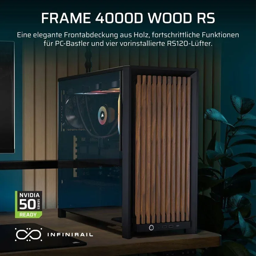 Corsair FRAME 4000D E-ATX - vue 2