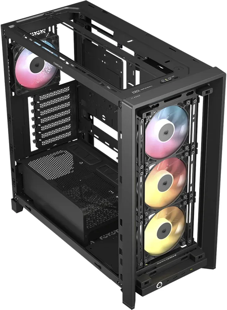 Corsair Frame 4000D LCD E-ATX RGB - vue 3