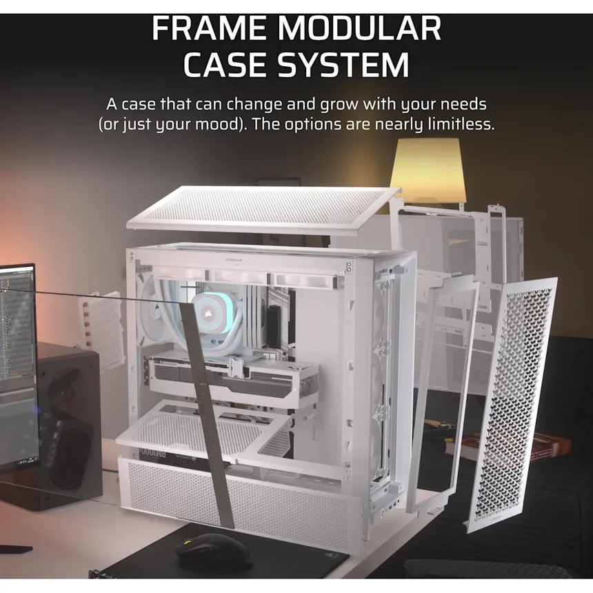 Corsair FRAME 4000D RS ATX - vue 3