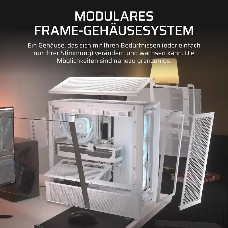 Corsair Frame 4000D RS ATX RGB - vue 3