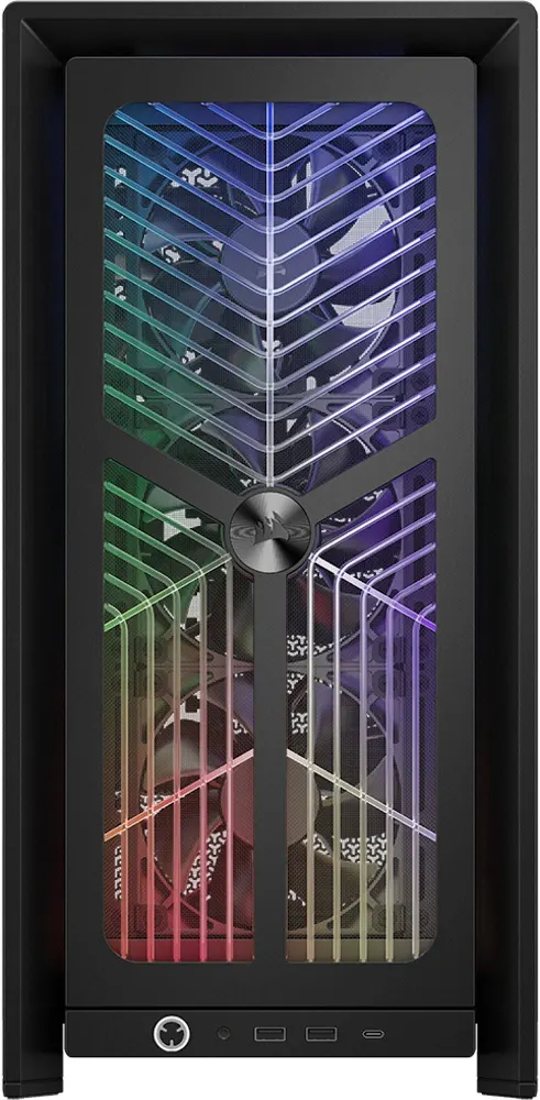 Corsair FRAME 4000X RS mATX - vue 3