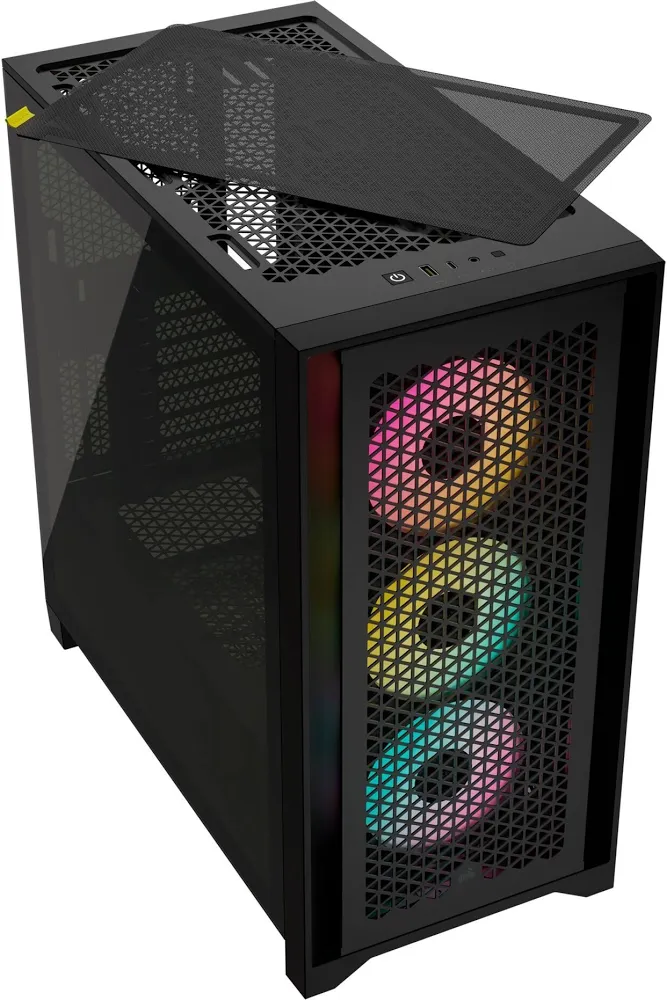 Corsair iCUE 4000D Airflow ATX RGB - vue 4